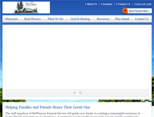 Tablet Screenshot of mcphersonfh.com
